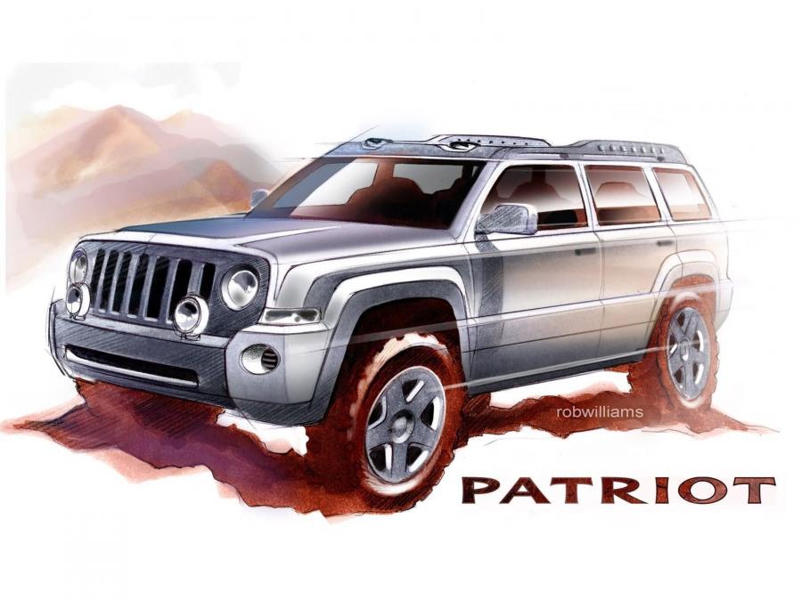  Jeep Patriot Concept 2005 года  (фото 3 из 16)